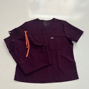 Figs Deep Purple Scrubs XXL/P